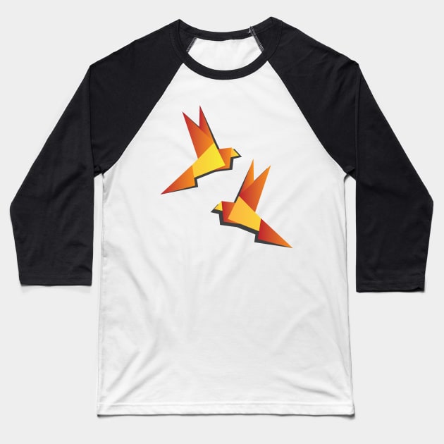 Origami Baseball T-Shirt by TeePixelate